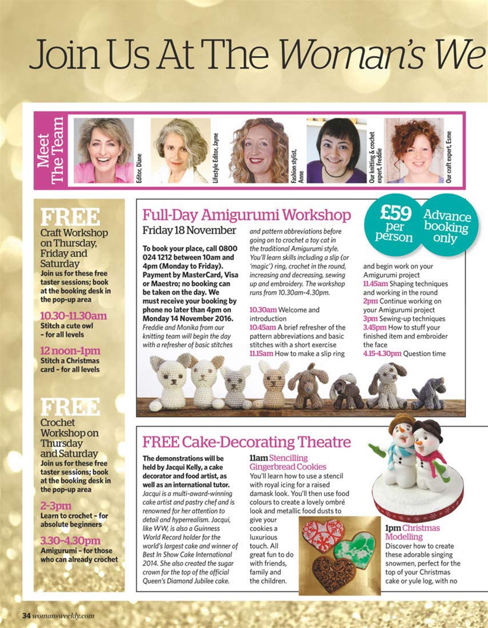 Woman's Weekly Preview Pages