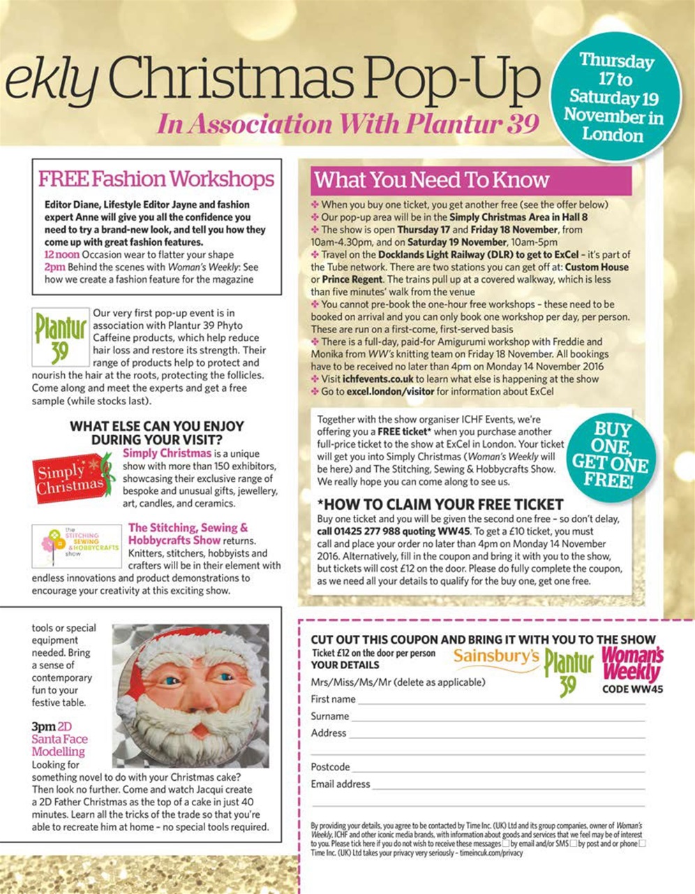 Woman's Weekly Preview Pages