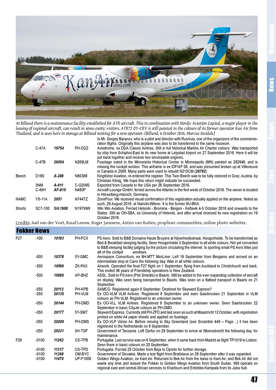 Scramble Magazine Preview Pages