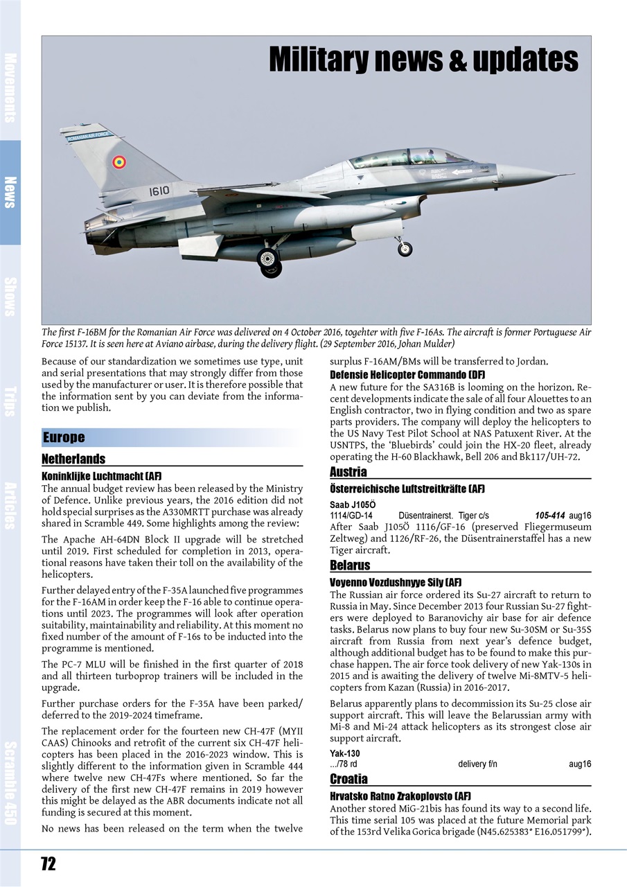 Scramble Magazine Preview Pages