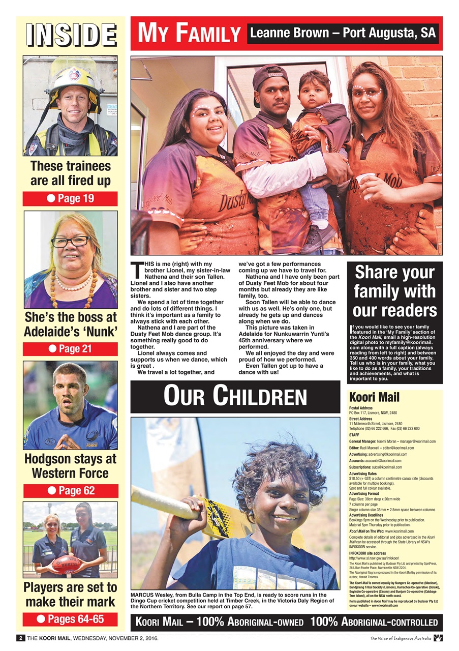 Koori Mail Preview Pages