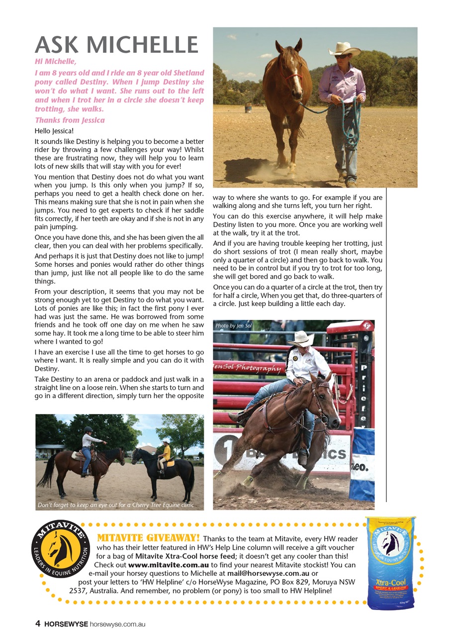 HorseWyse Magazine Preview Pages