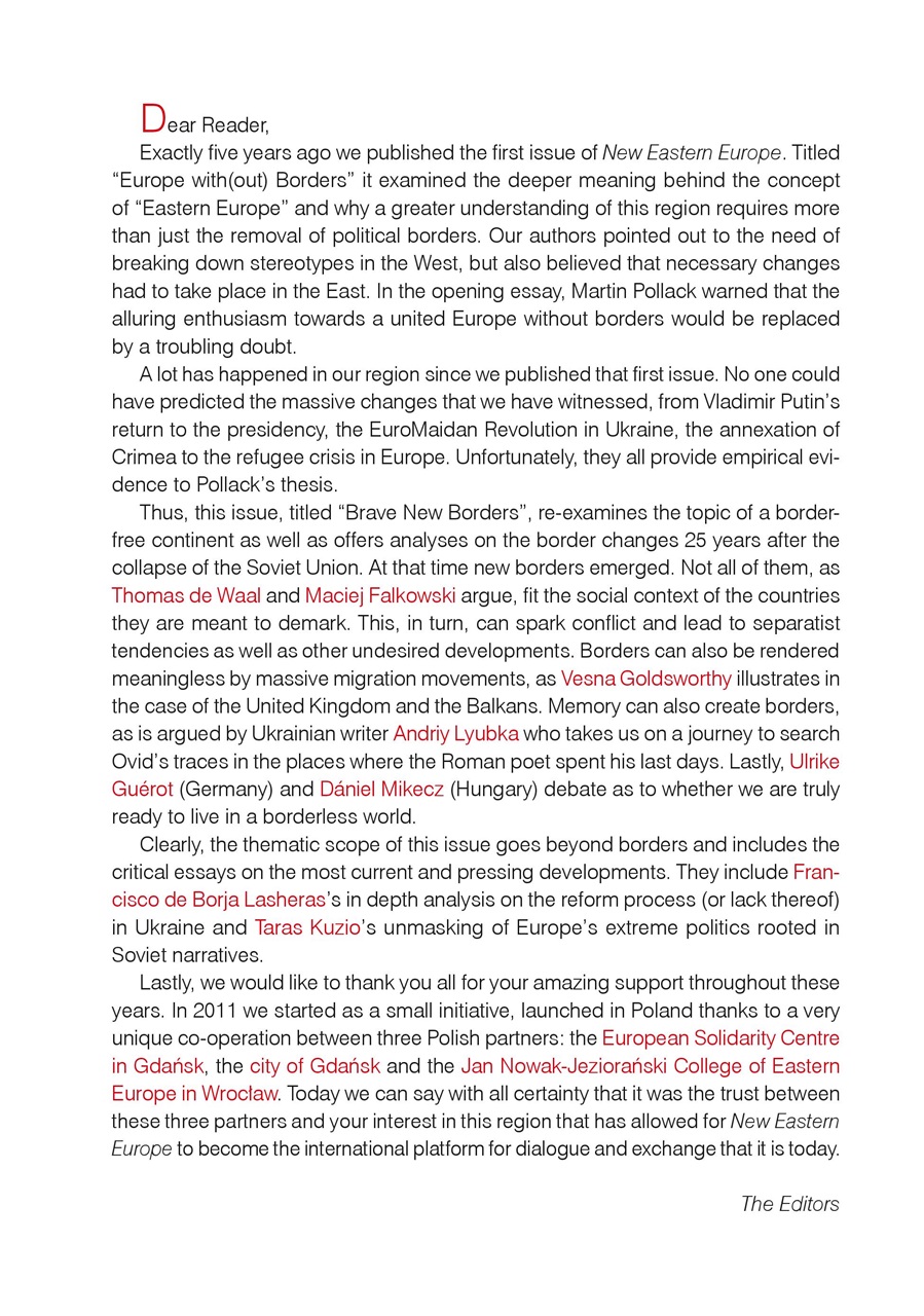 New Eastern Europe Preview Pages