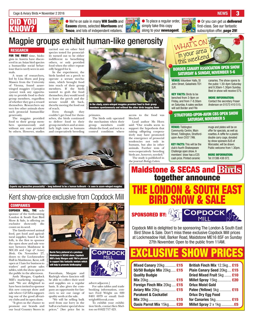 Cage & Aviary Birds Preview Pages