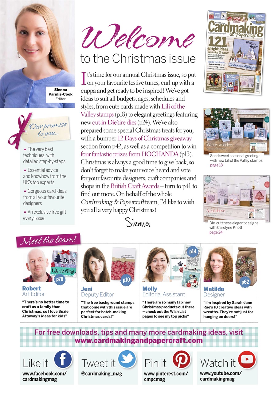 Cardmaking & Papercraft Preview Pages