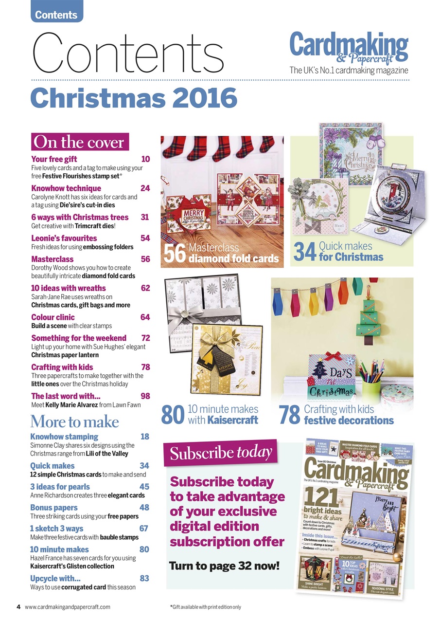 Cardmaking & Papercraft Preview Pages