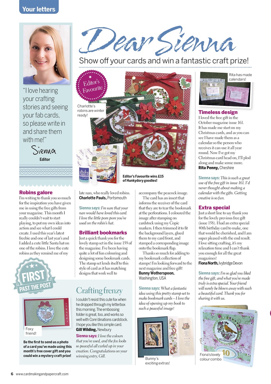 Cardmaking & Papercraft Preview Pages