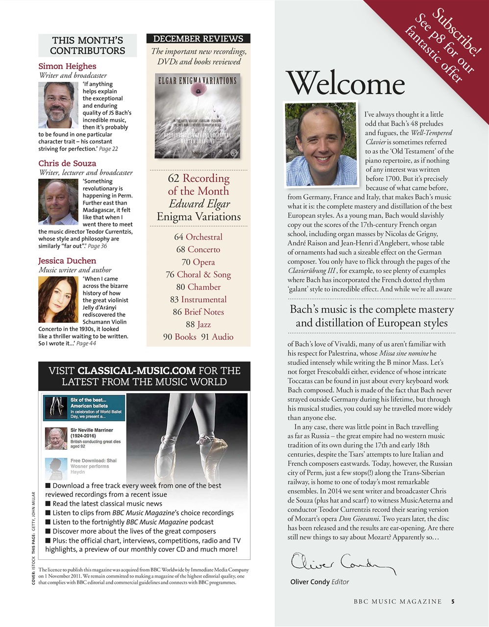 BBC Music Magazine Preview Pages