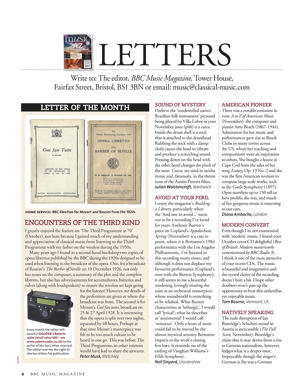 BBC Music Magazine Preview Pages