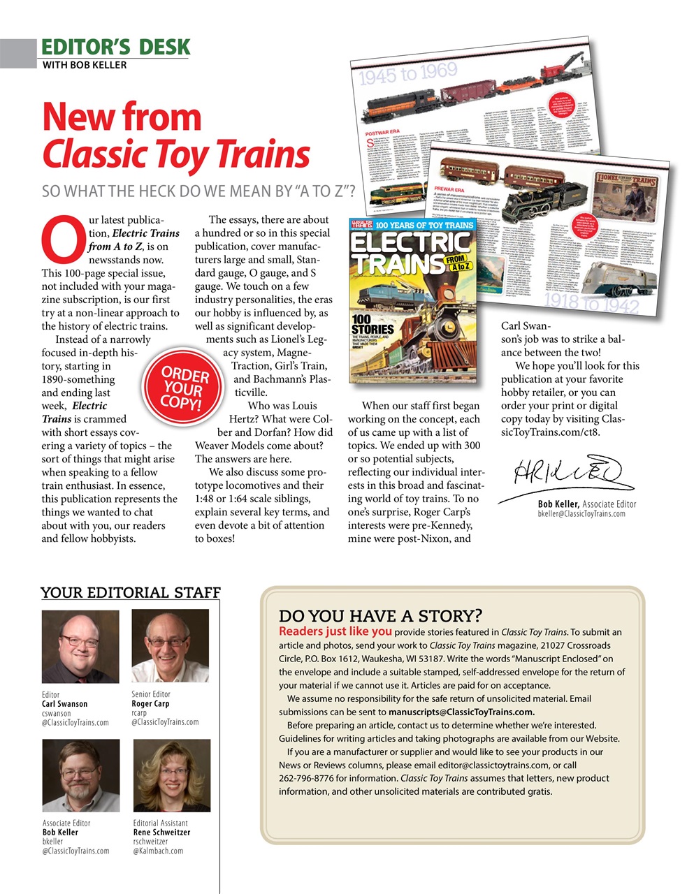 Classic Toy Trains Preview Pages