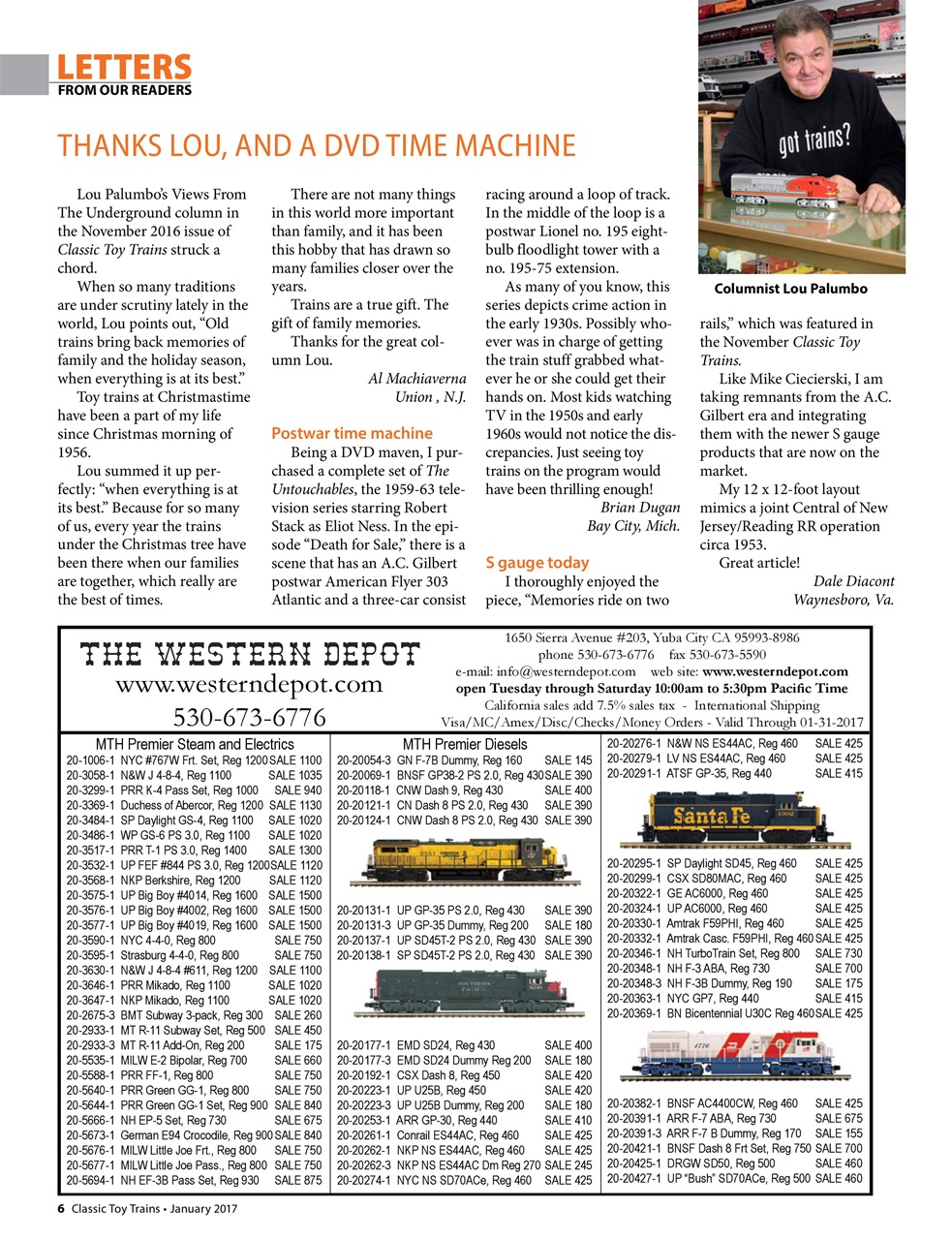 Classic Toy Trains Preview Pages