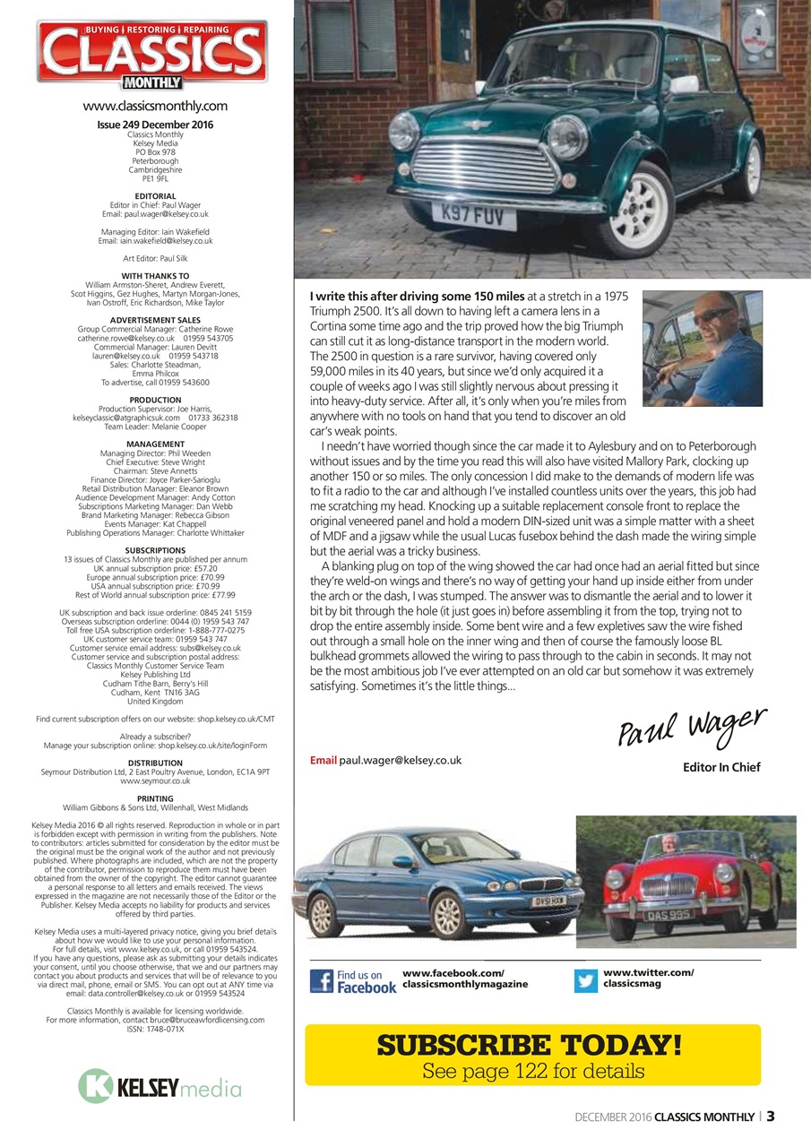 Classics World Preview Pages