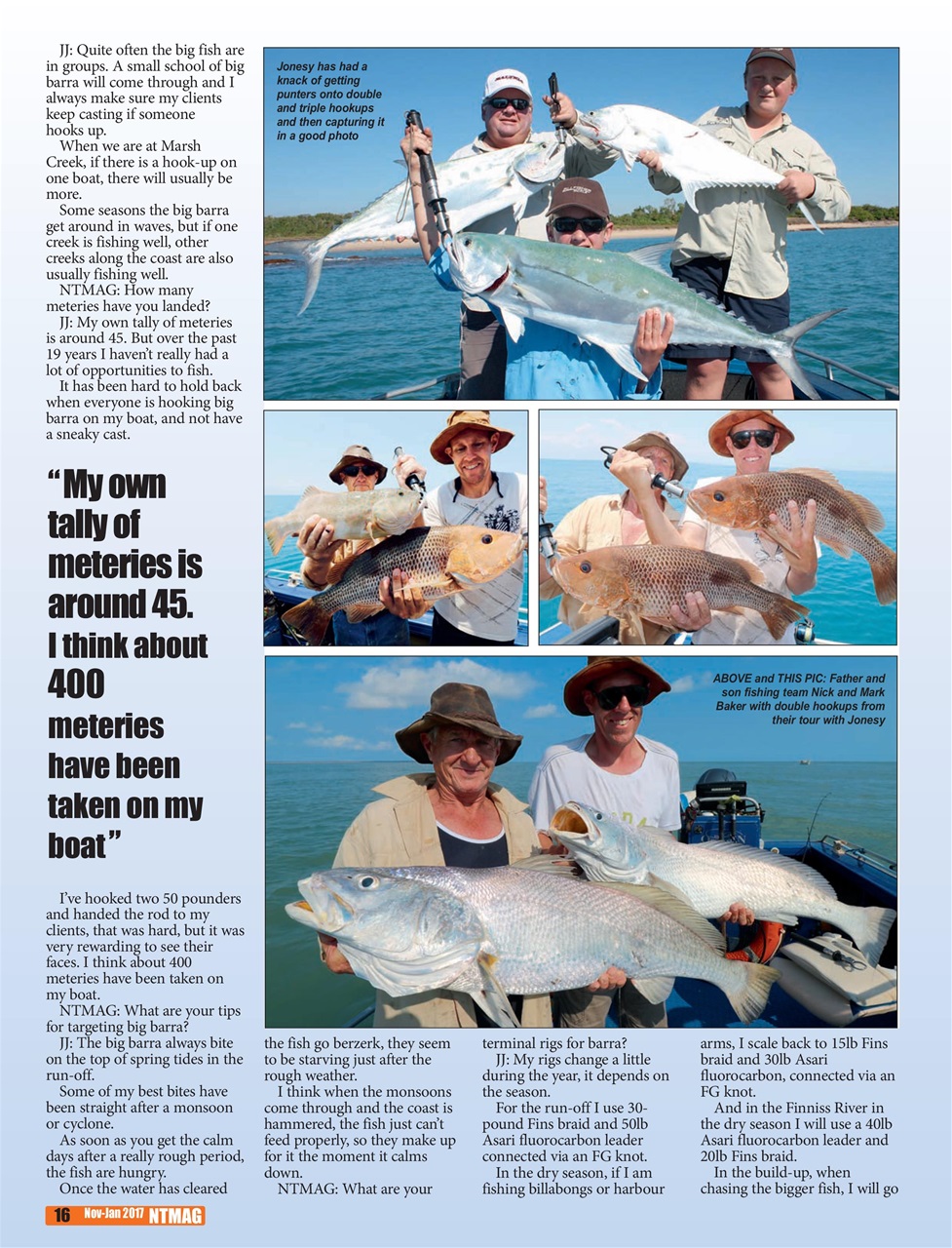 North Australian Fishing and Outdoors Magazine Preview Pages