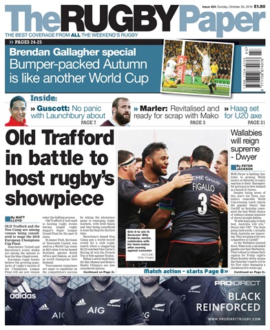 The Rugby Paper issue 30th October 2016