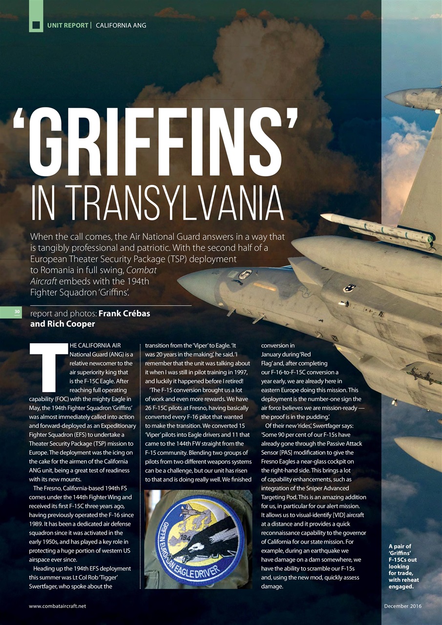 Combat Aircraft Journal Preview Pages