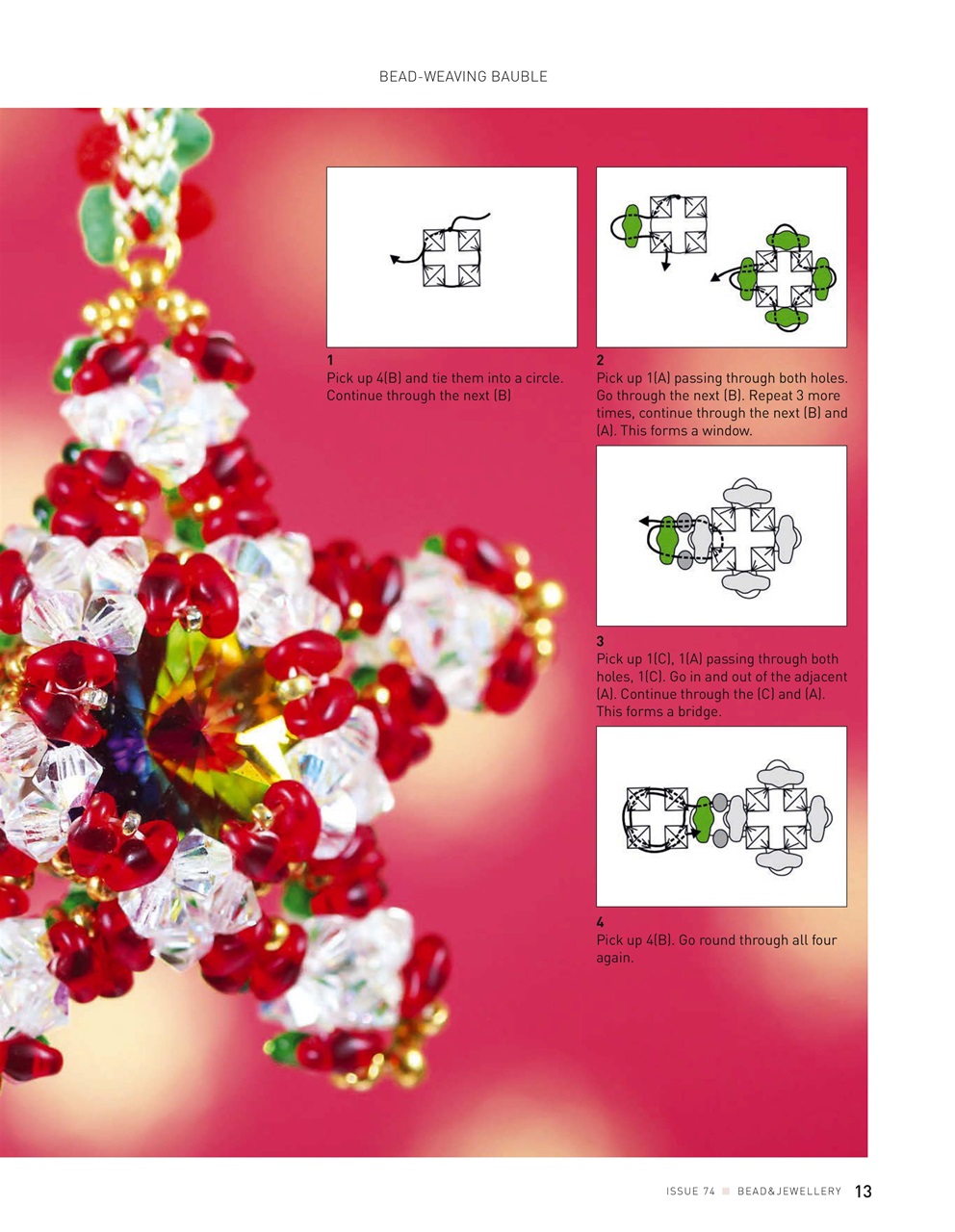 Bead & Jewellery Magazine Preview Pages