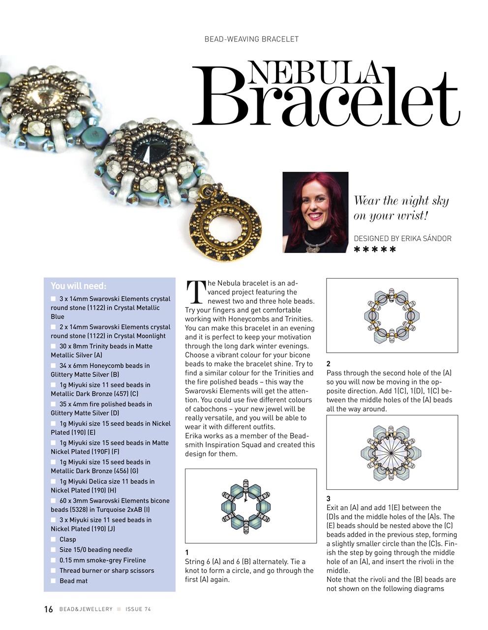Bead & Jewellery Magazine Preview Pages