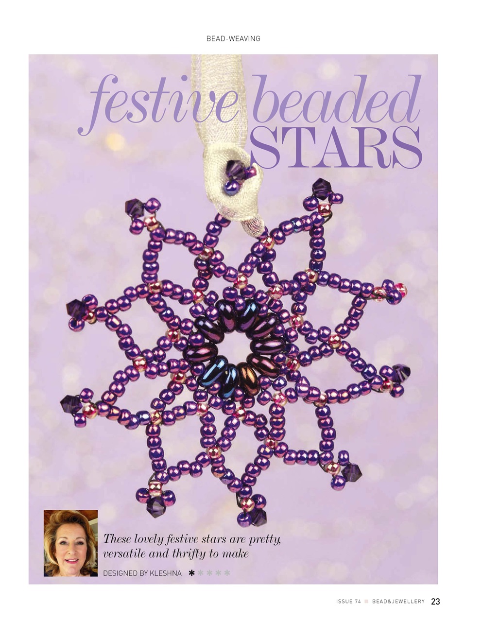 Bead & Jewellery Magazine Preview Pages