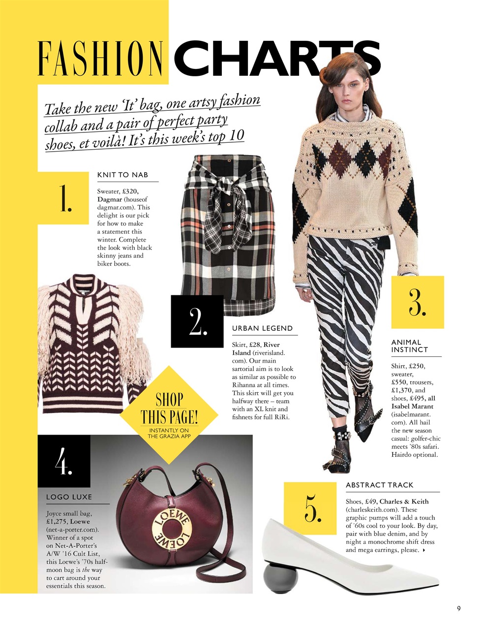 Grazia Preview Pages