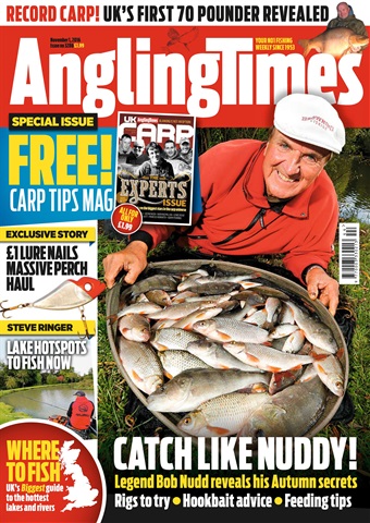 Angling Times issue November 1st 2016