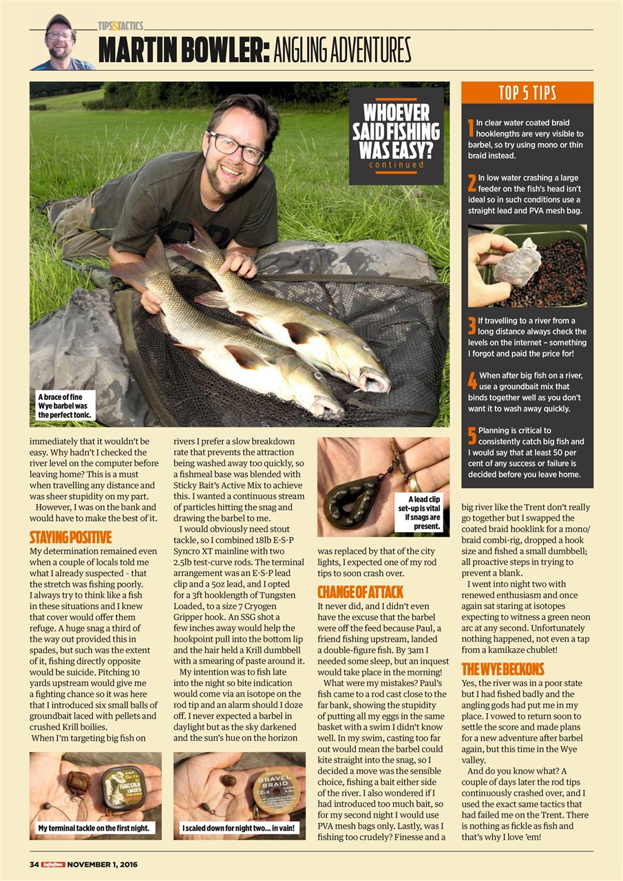 Angling Times Preview Pages