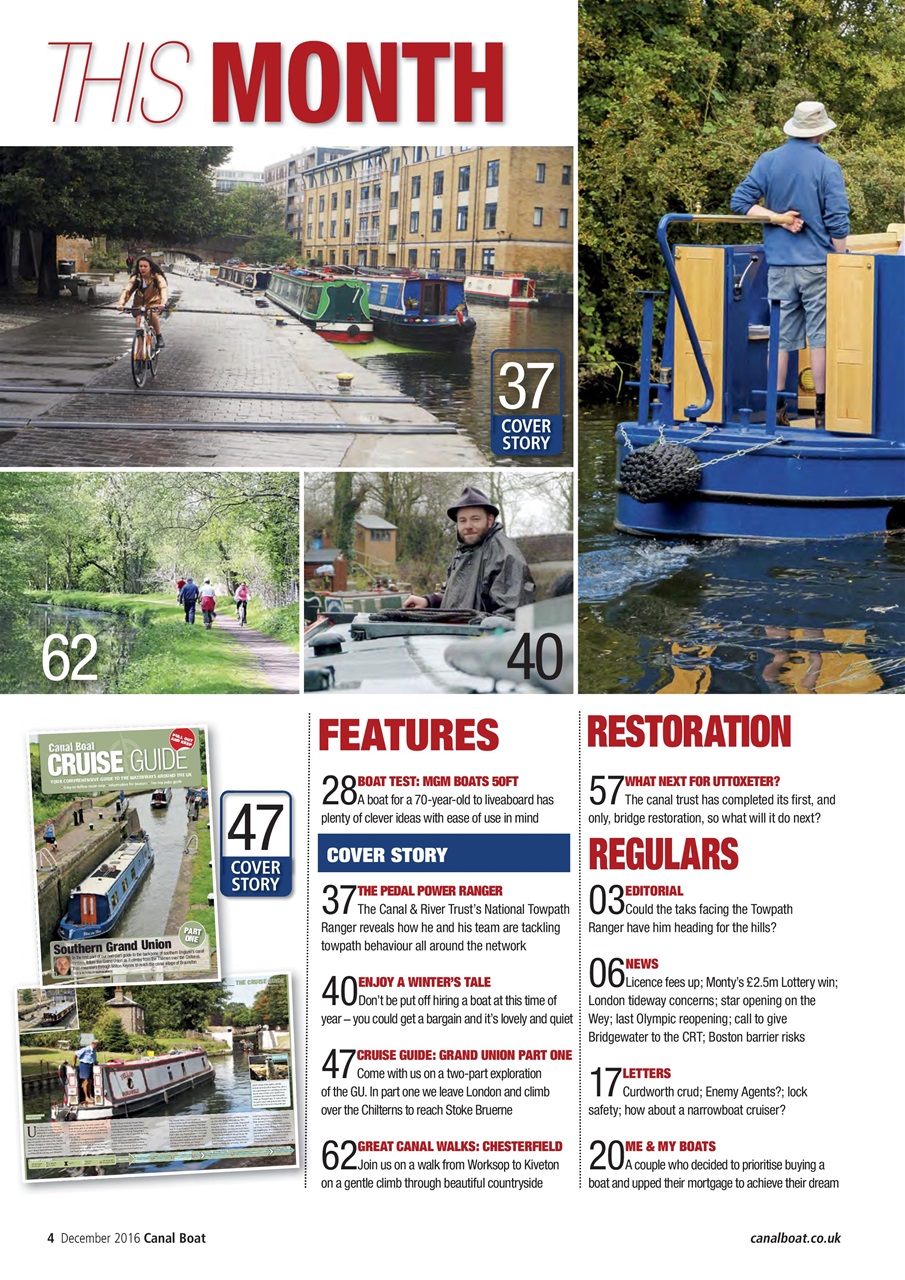 Canal Boat Preview Pages