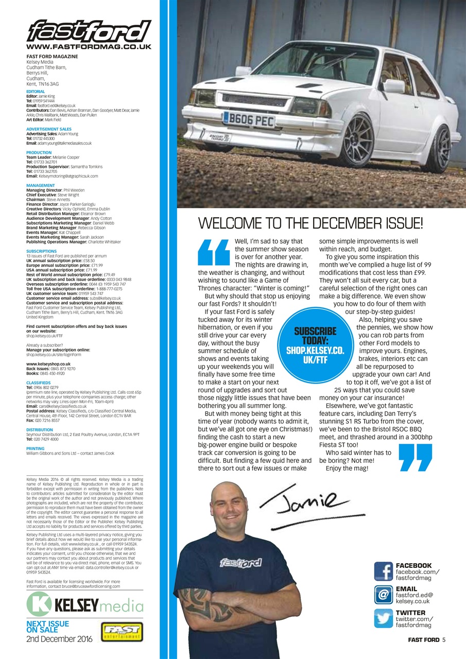 Fast Ford Preview Pages
