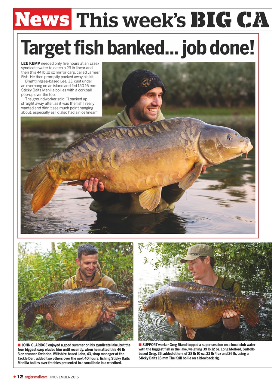 Anglers Mail Preview Pages