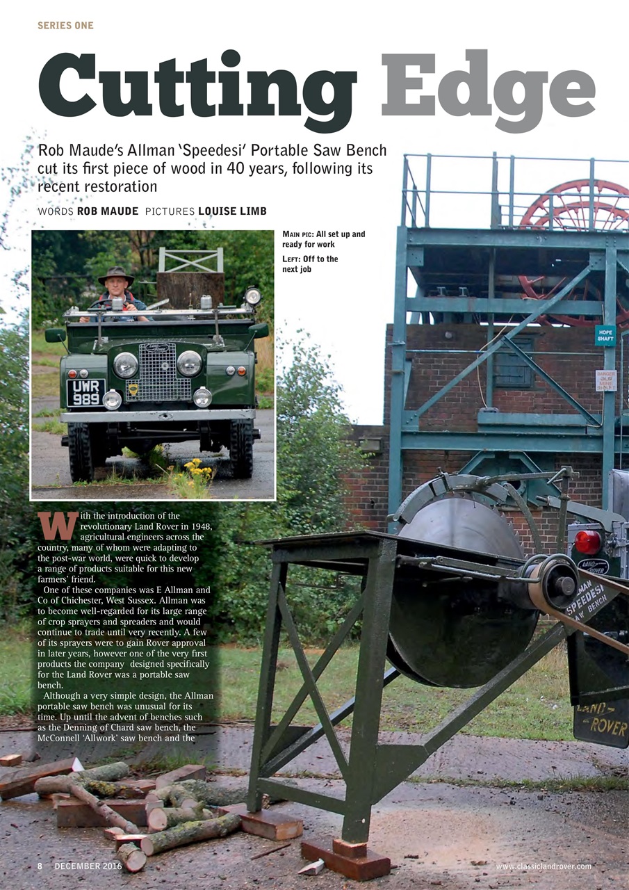Classic Land Rover Magazine Preview Pages