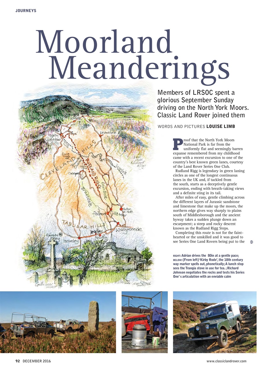Classic Land Rover Magazine Preview Pages
