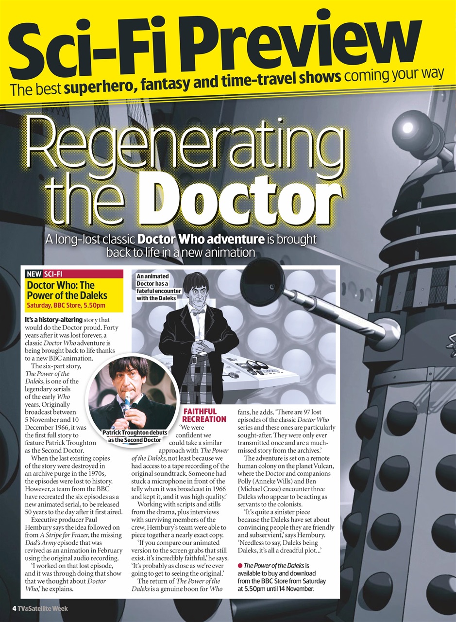 TV & Satellite Week Preview Pages