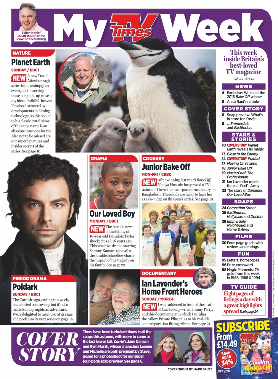 TV Times Preview Pages