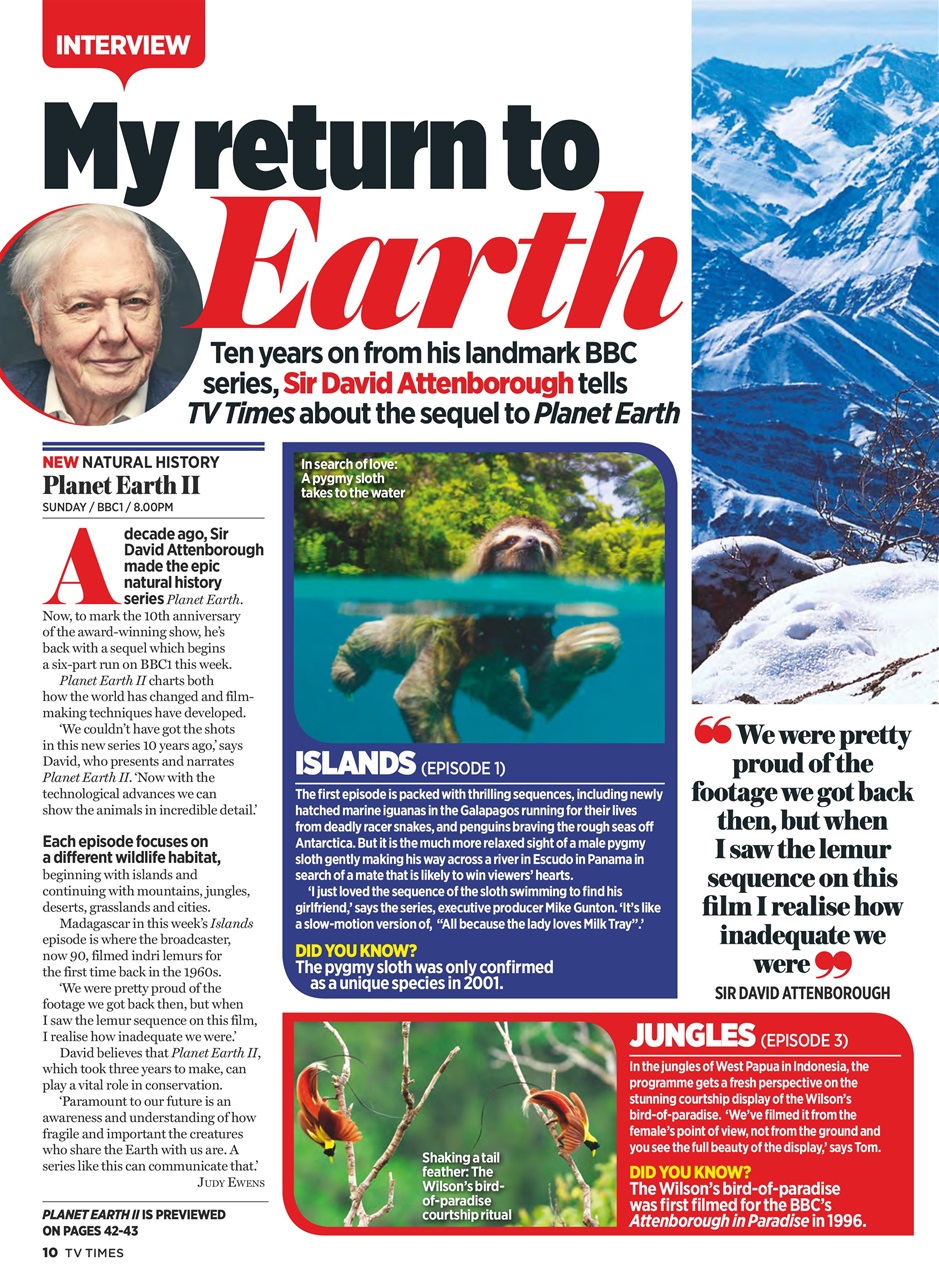 TV Times Preview Pages