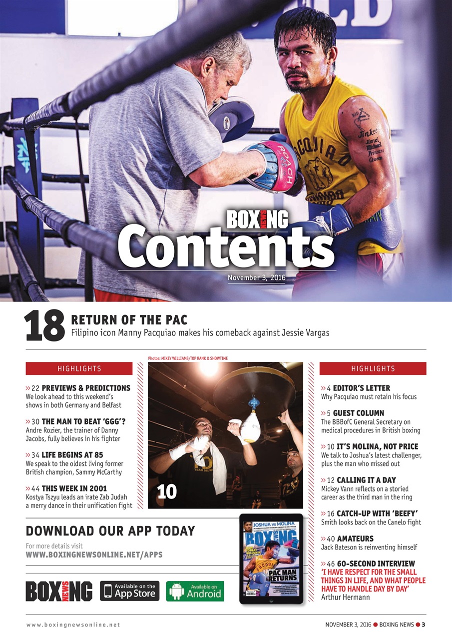 Boxing News Preview Pages