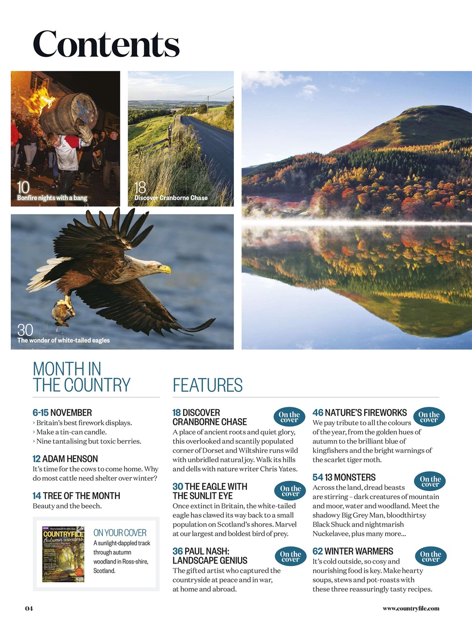 BBC Countryfile Magazine Preview Pages