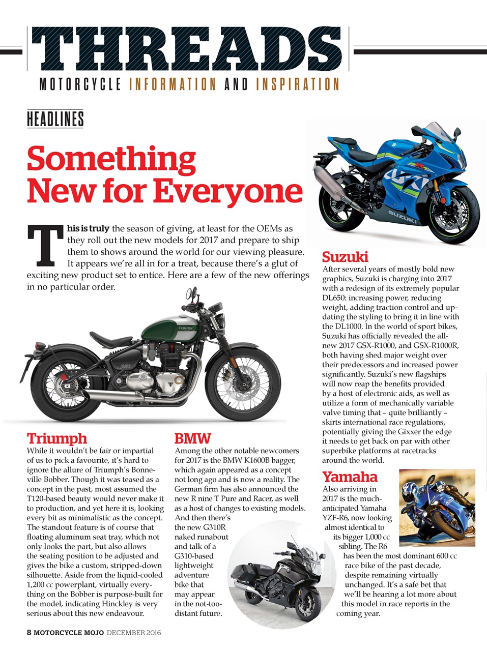 Motorcycle Mojo Preview Pages