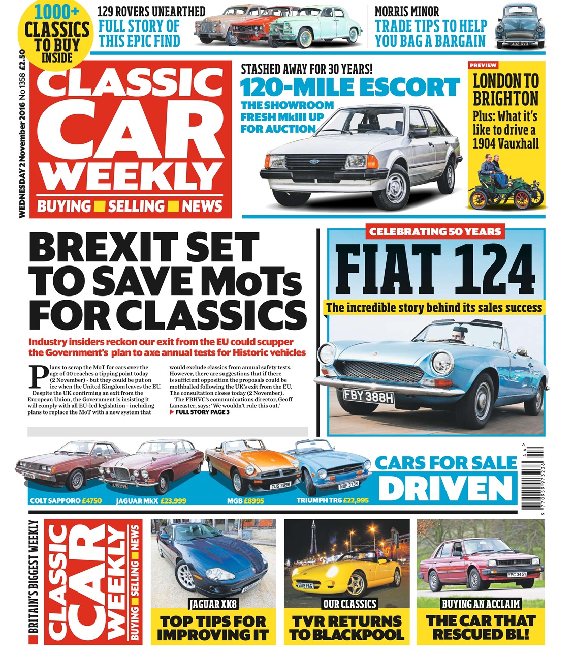 Classic Car Weekly Preview Pages