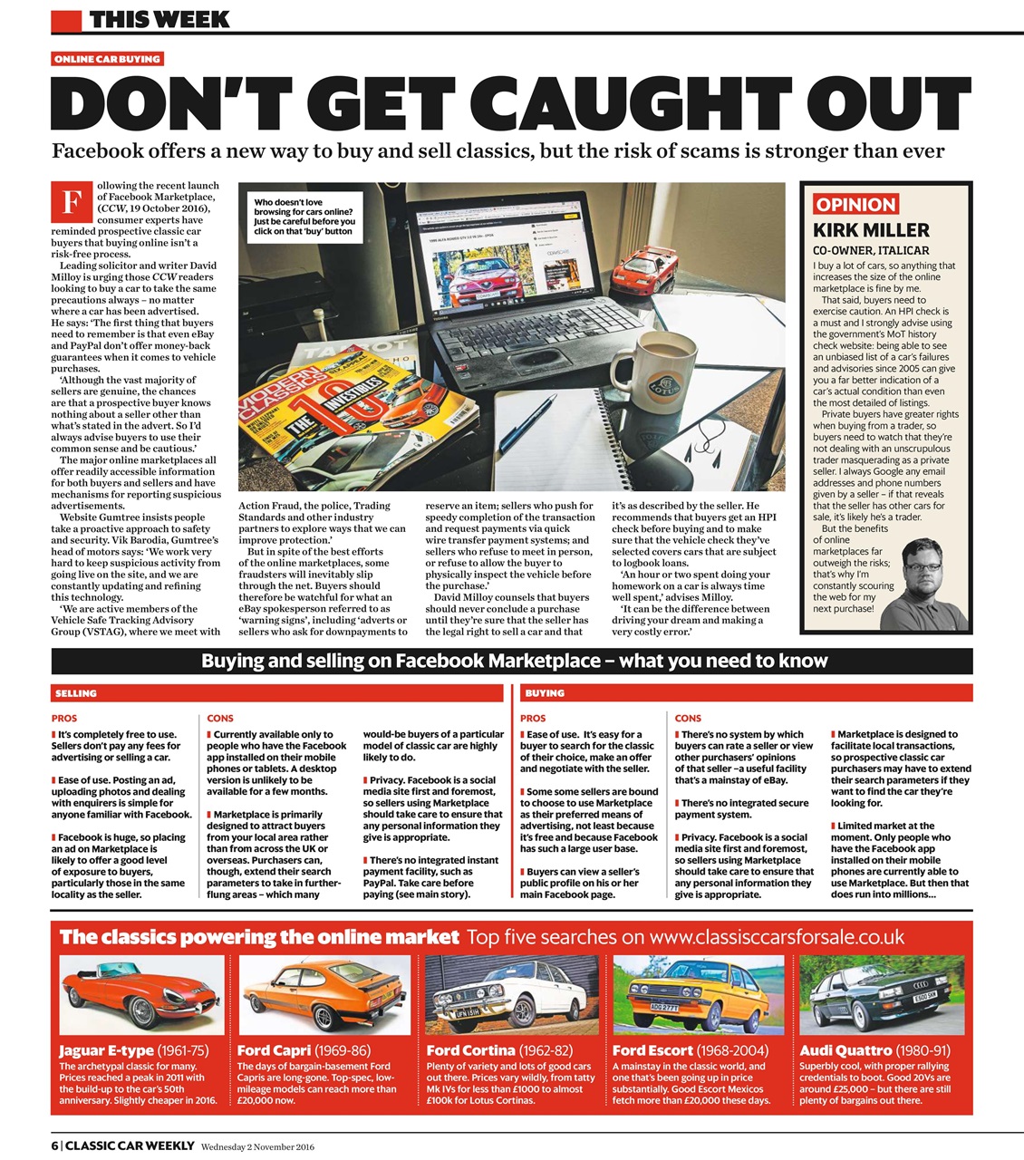 Classic Car Weekly Preview Pages