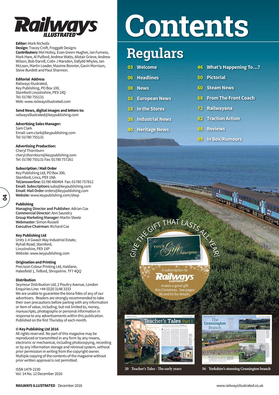 Railways Illustrated Preview Pages