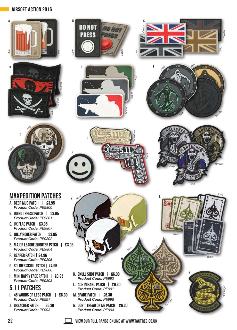 Airsoft Action Preview Pages