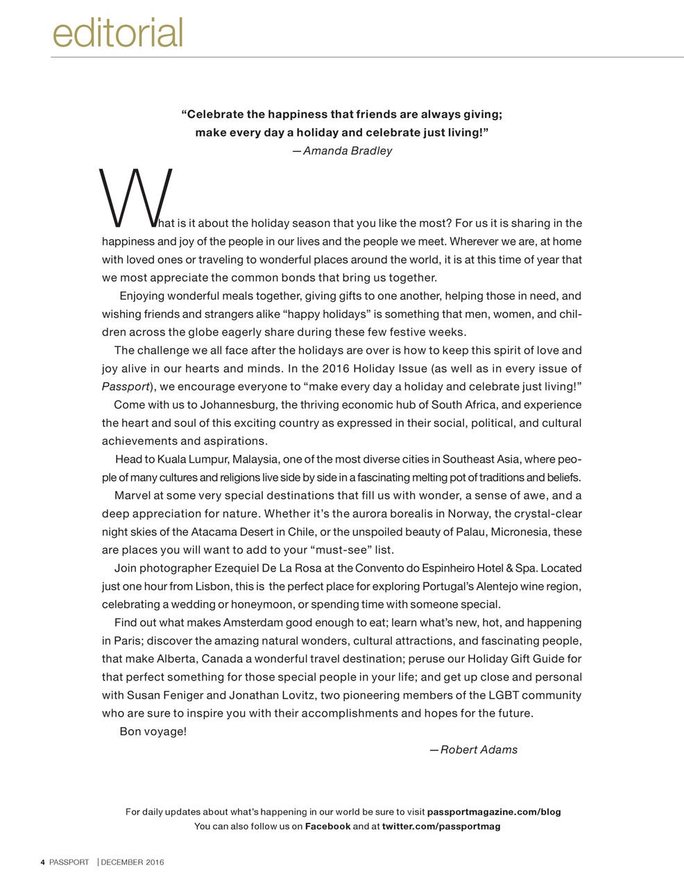 Passport Preview Pages