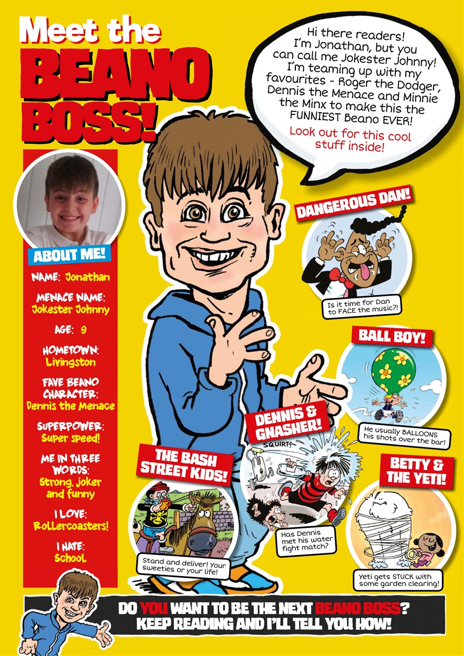Beano Preview Pages