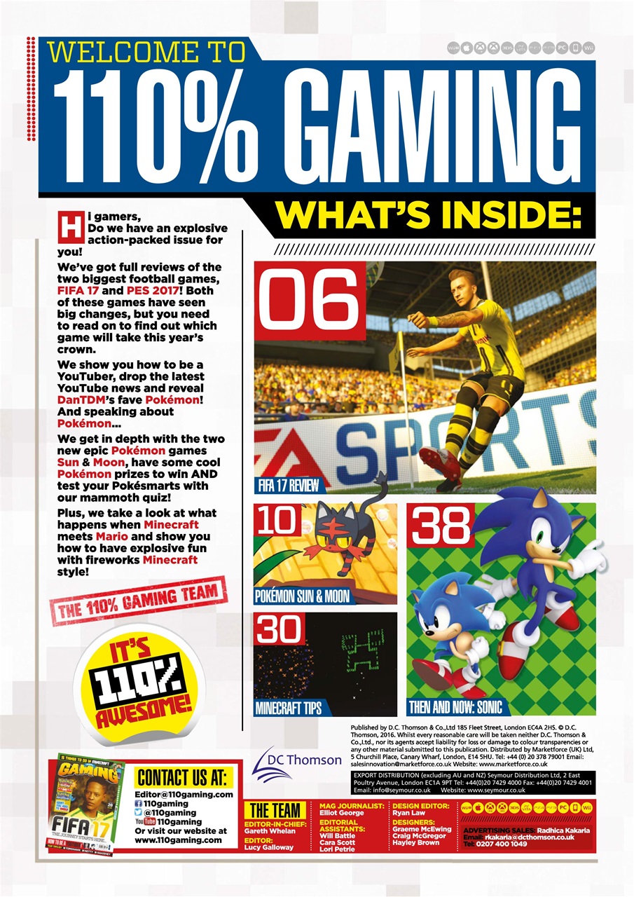 110% Gaming Preview Pages