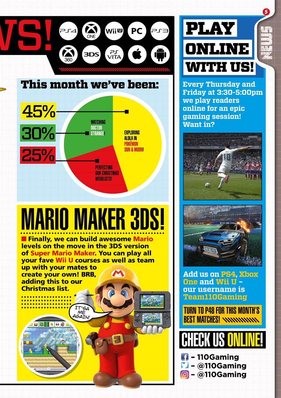 110% Gaming Preview Pages