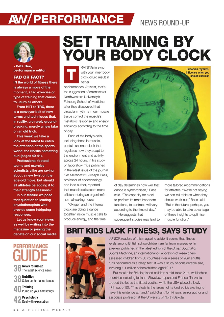 AW – Athletics Weekly Magazine Preview Pages