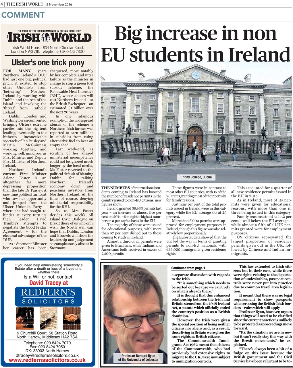 Irish World Preview Pages