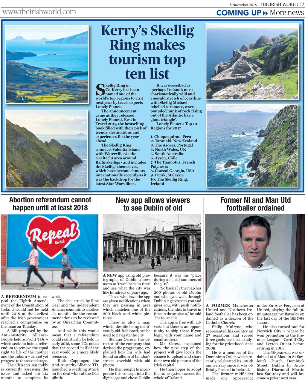 Irish World Preview Pages