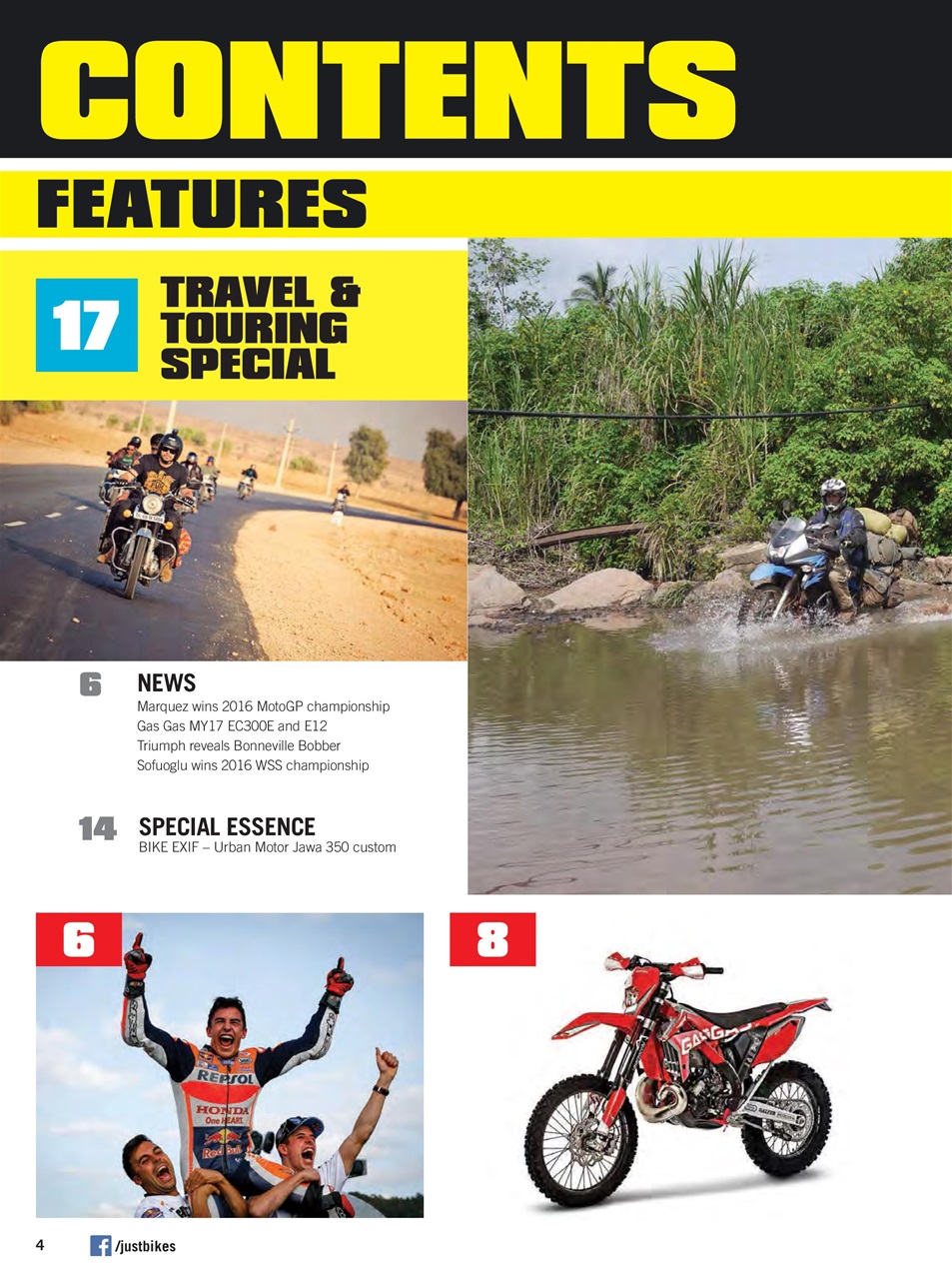 JUST BIKES Preview Pages