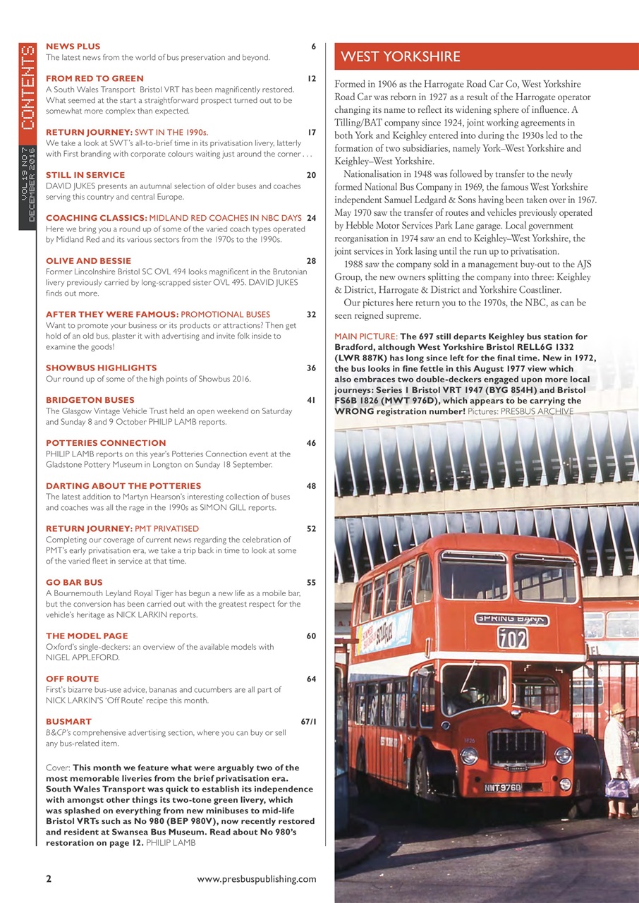 Bus & Coach Preservation Preview Pages