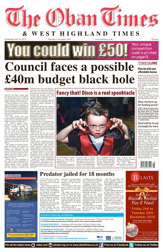 The Oban Times & Lochaber Times issue 